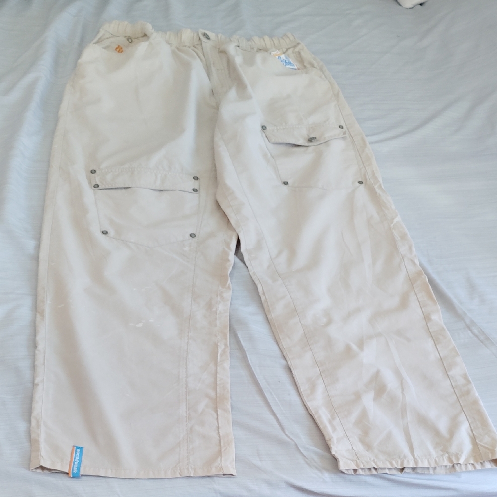 Rocawear Men's Paratrooper Beige Cargo Pants